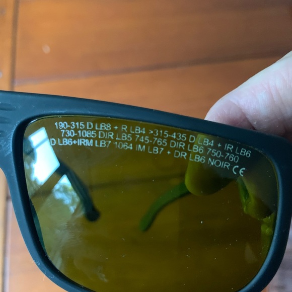 NOIR LASER SHIELD protective eye wear. Never used. Perfect condition. - Picture 10 of 12